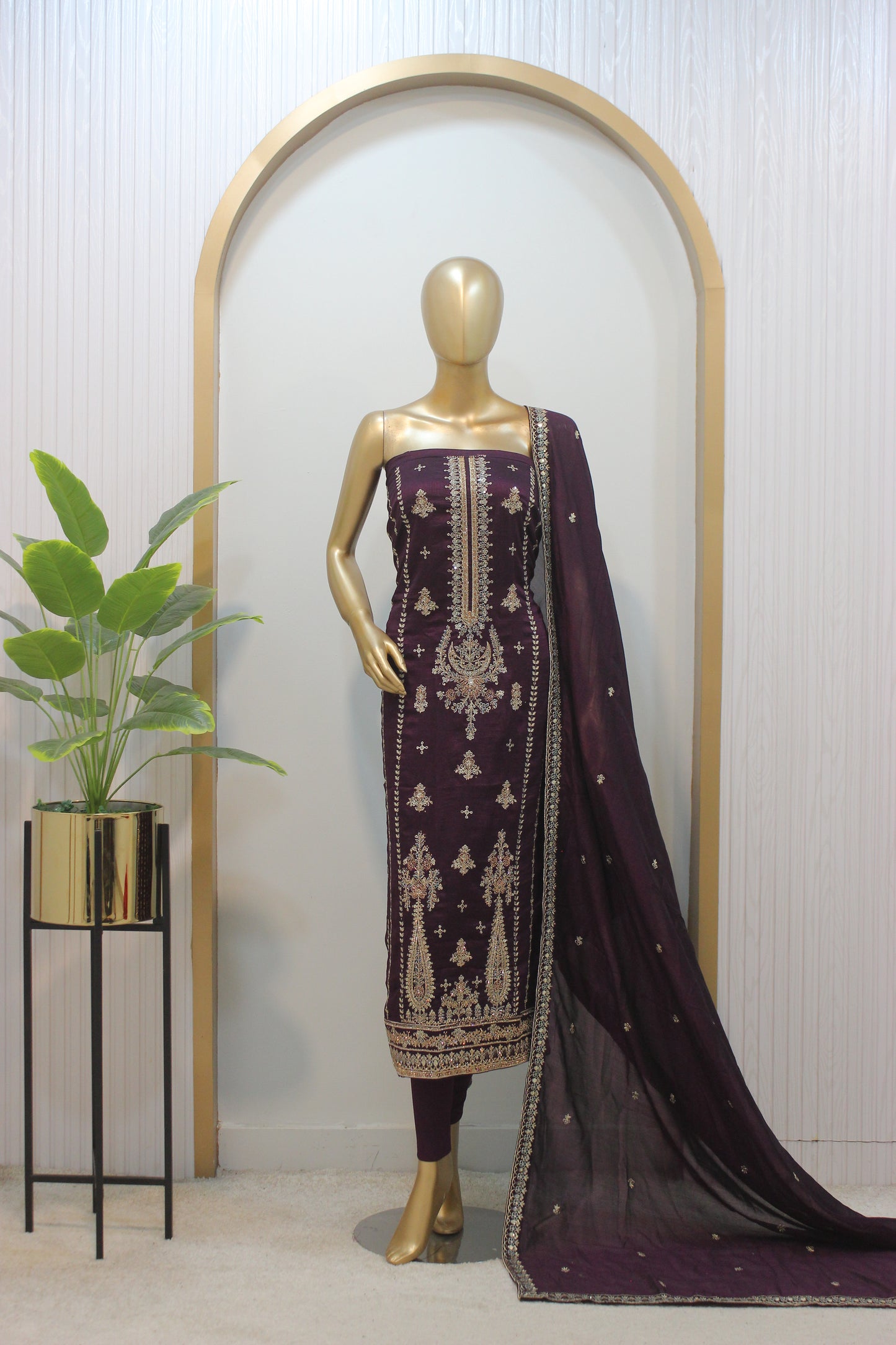 ✨ Maria B S/K – Unstitched Elegance