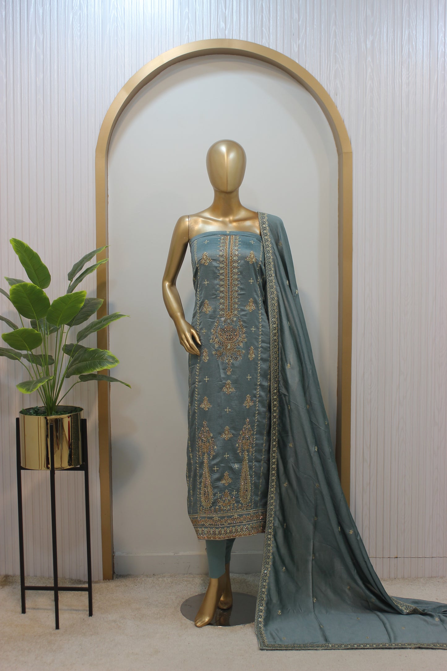 ✨ Maria B S/K – Unstitched Elegance