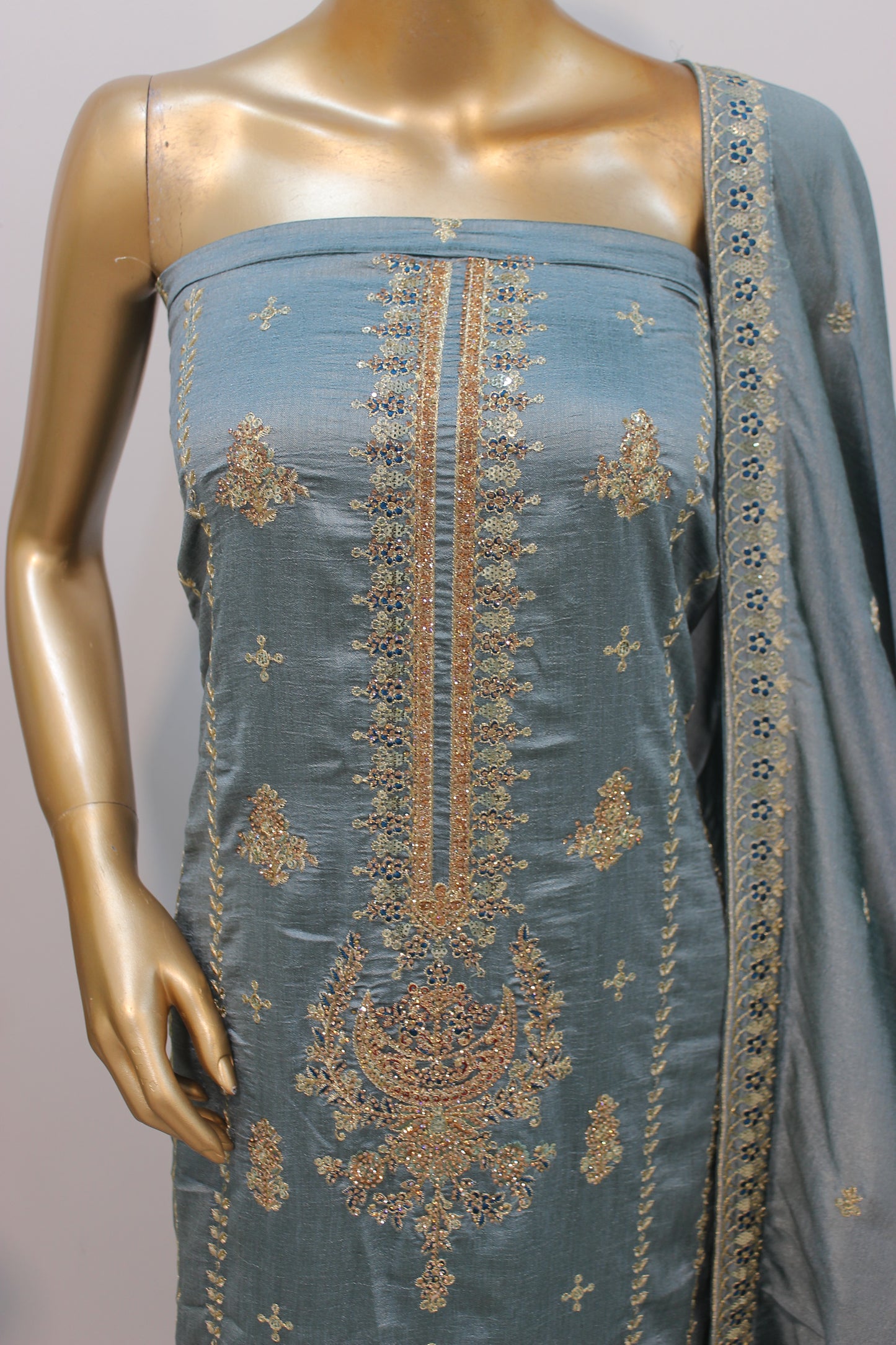 ✨ Maria B S/K – Unstitched Elegance