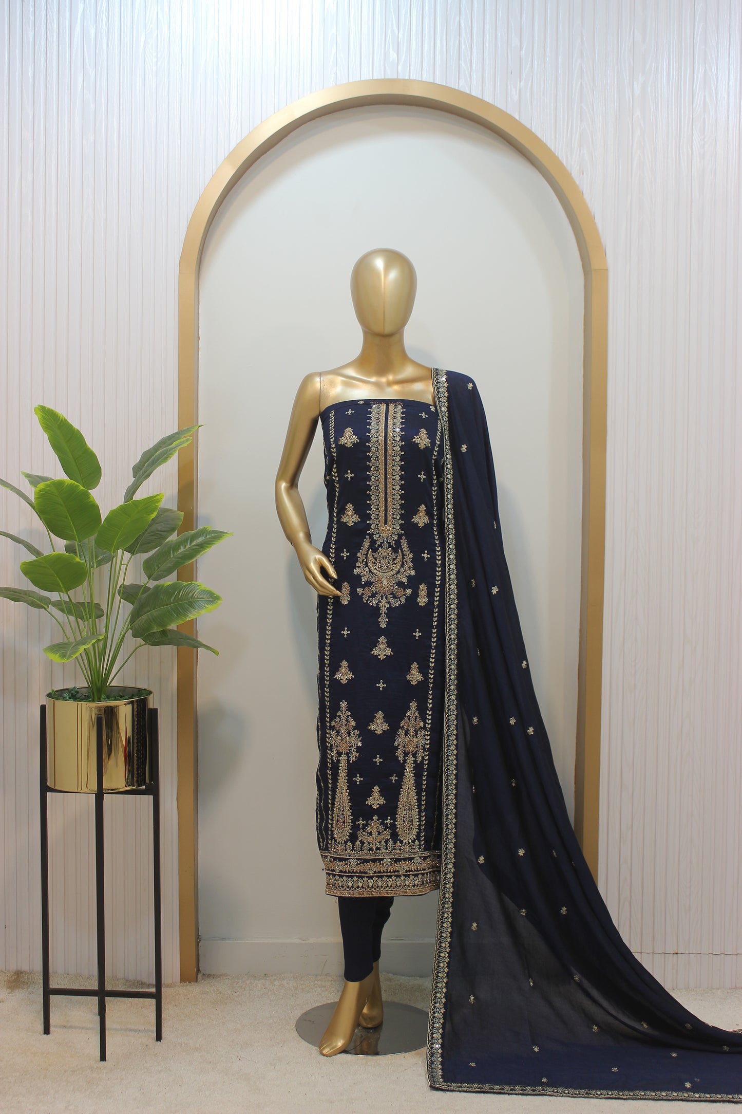 ✨ Maria B S/K – Unstitched Elegance