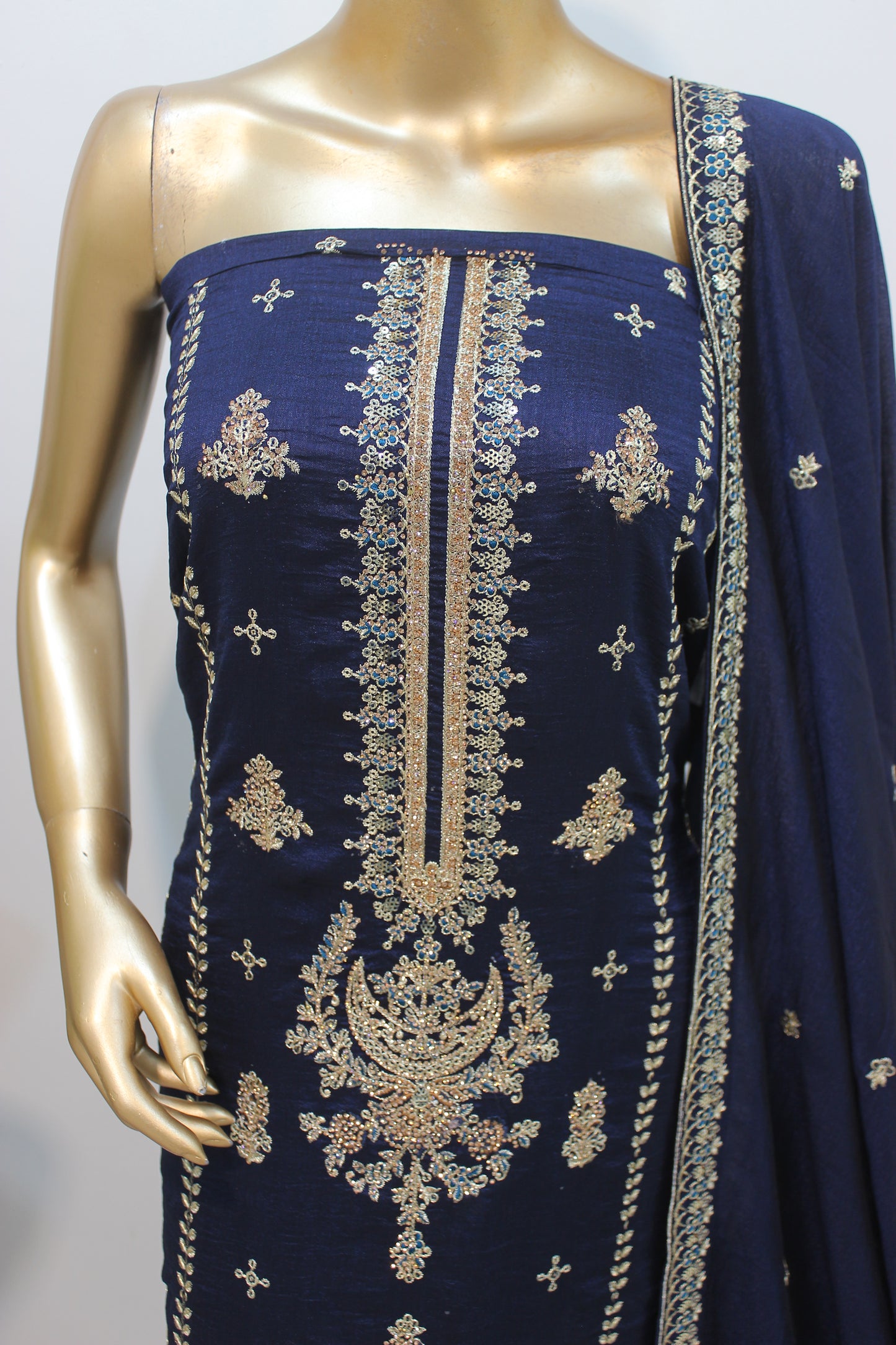 ✨ Maria B S/K – Unstitched Elegance