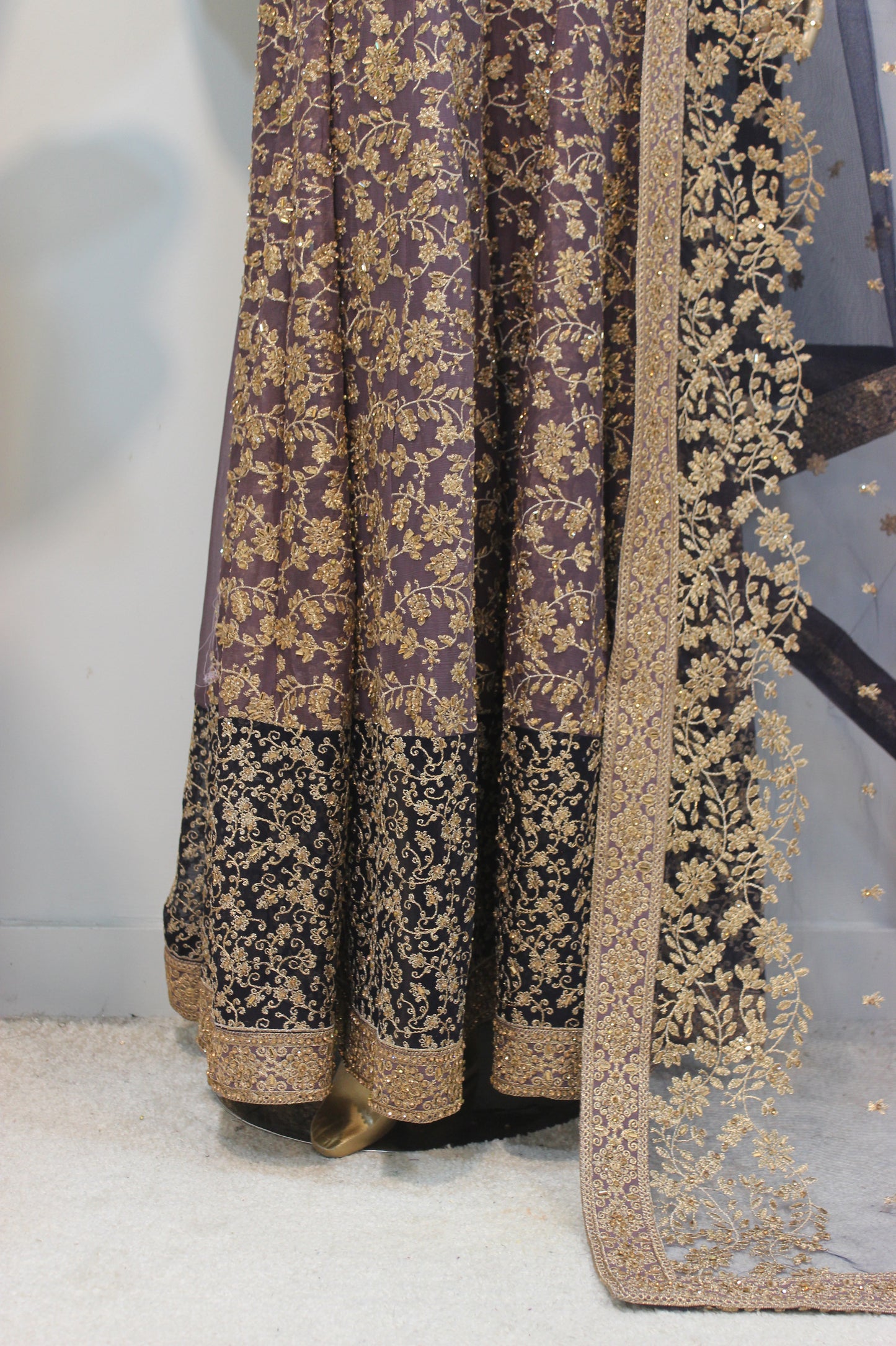Jhankar Maxi ✨ Crinkle Chiffon Elegance