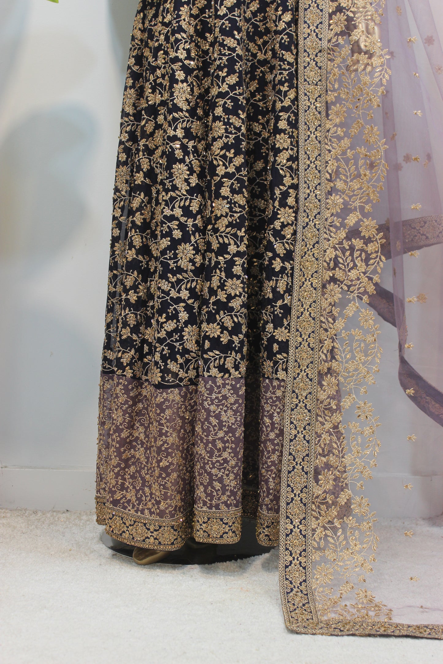 Jhankar Maxi ✨ Crinkle Chiffon Elegance