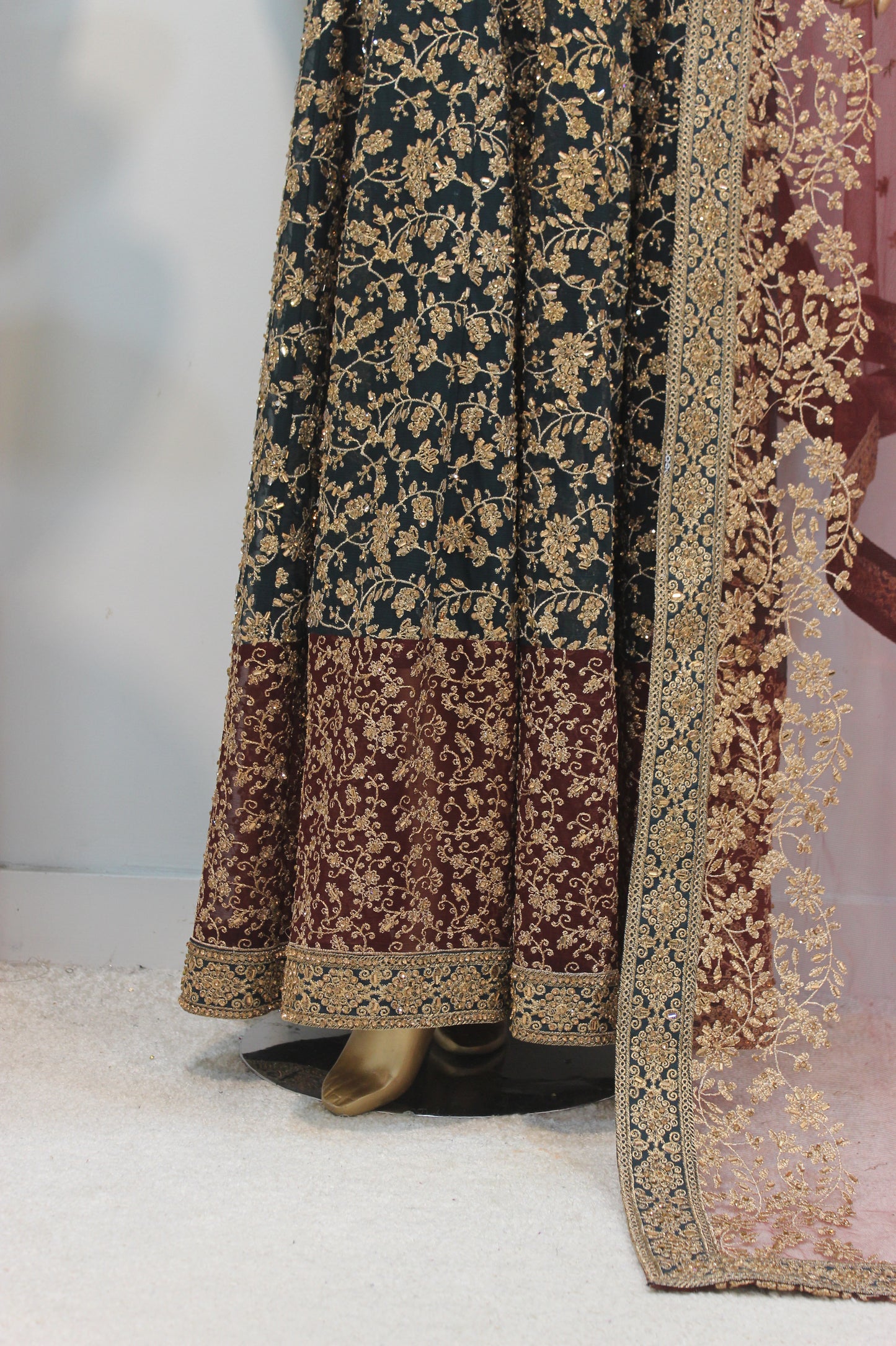 Jhankar Maxi ✨ Crinkle Chiffon Elegance
