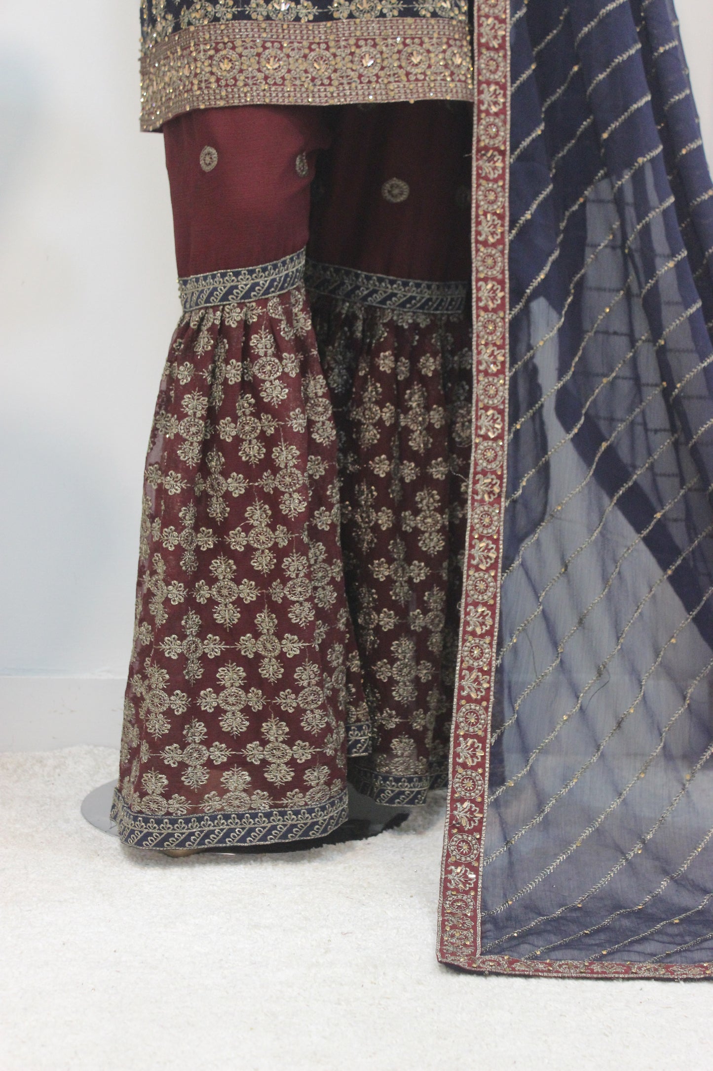 💫 Makri Gharara – 3PC Stitched 💫