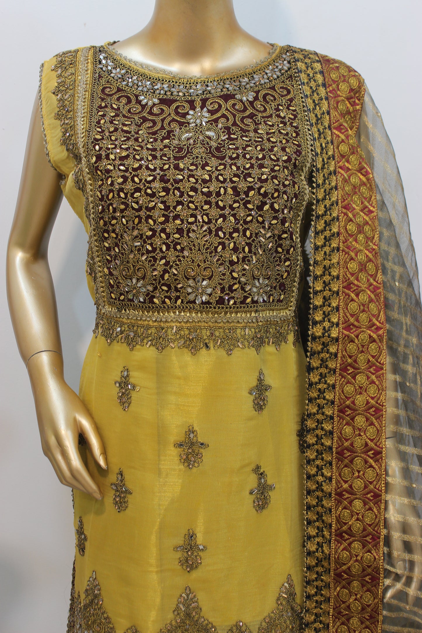 Mehsori Kurti β 3PC Semi-Stitched Signature Set