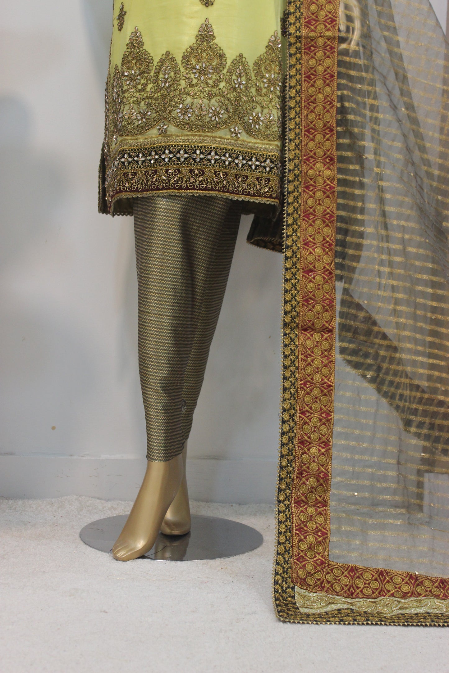 Mehsori Kurti β 3PC Semi-Stitched Signature Set