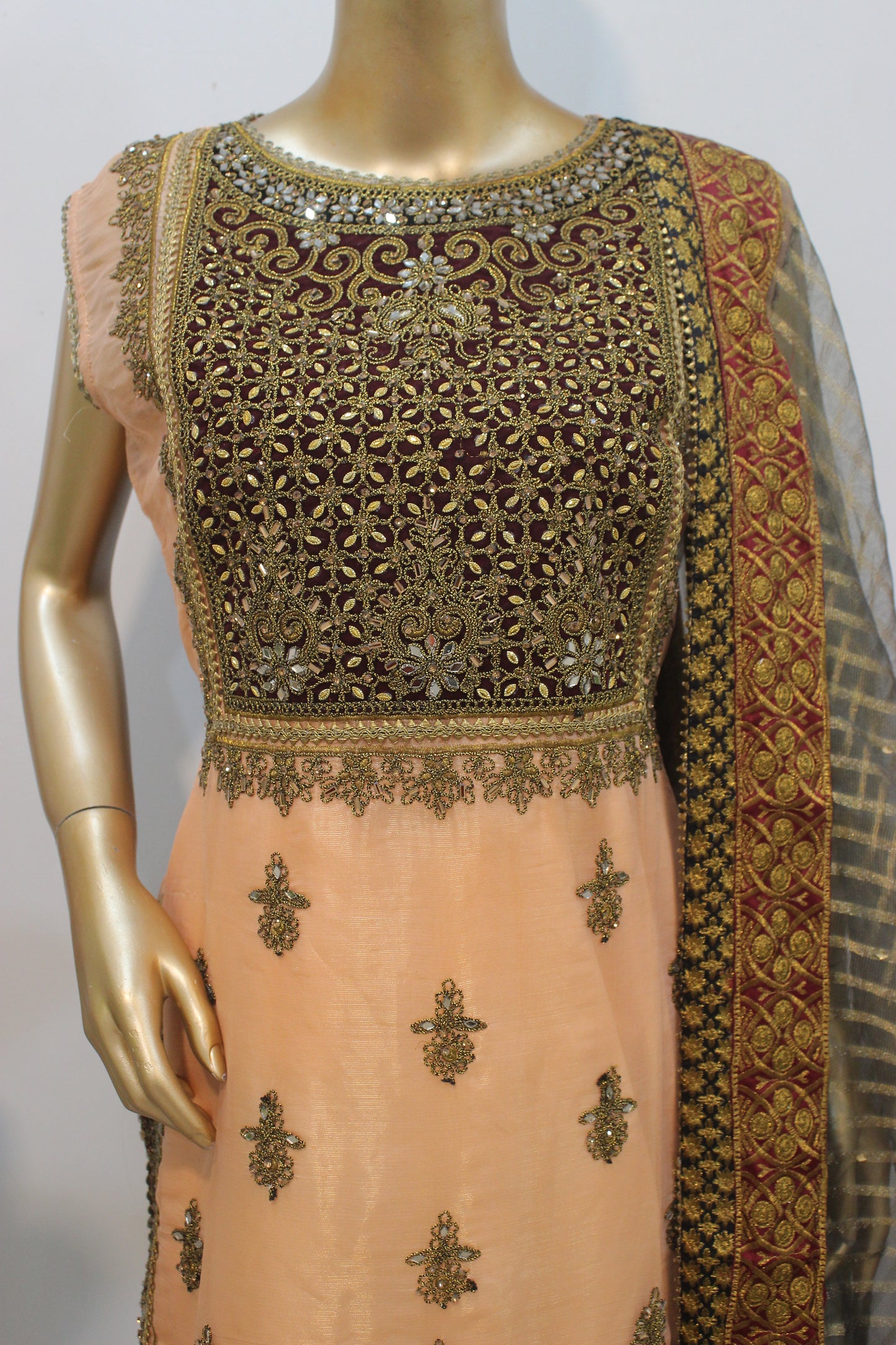 Mehsori Kurti β 3PC Semi-Stitched Signature Set