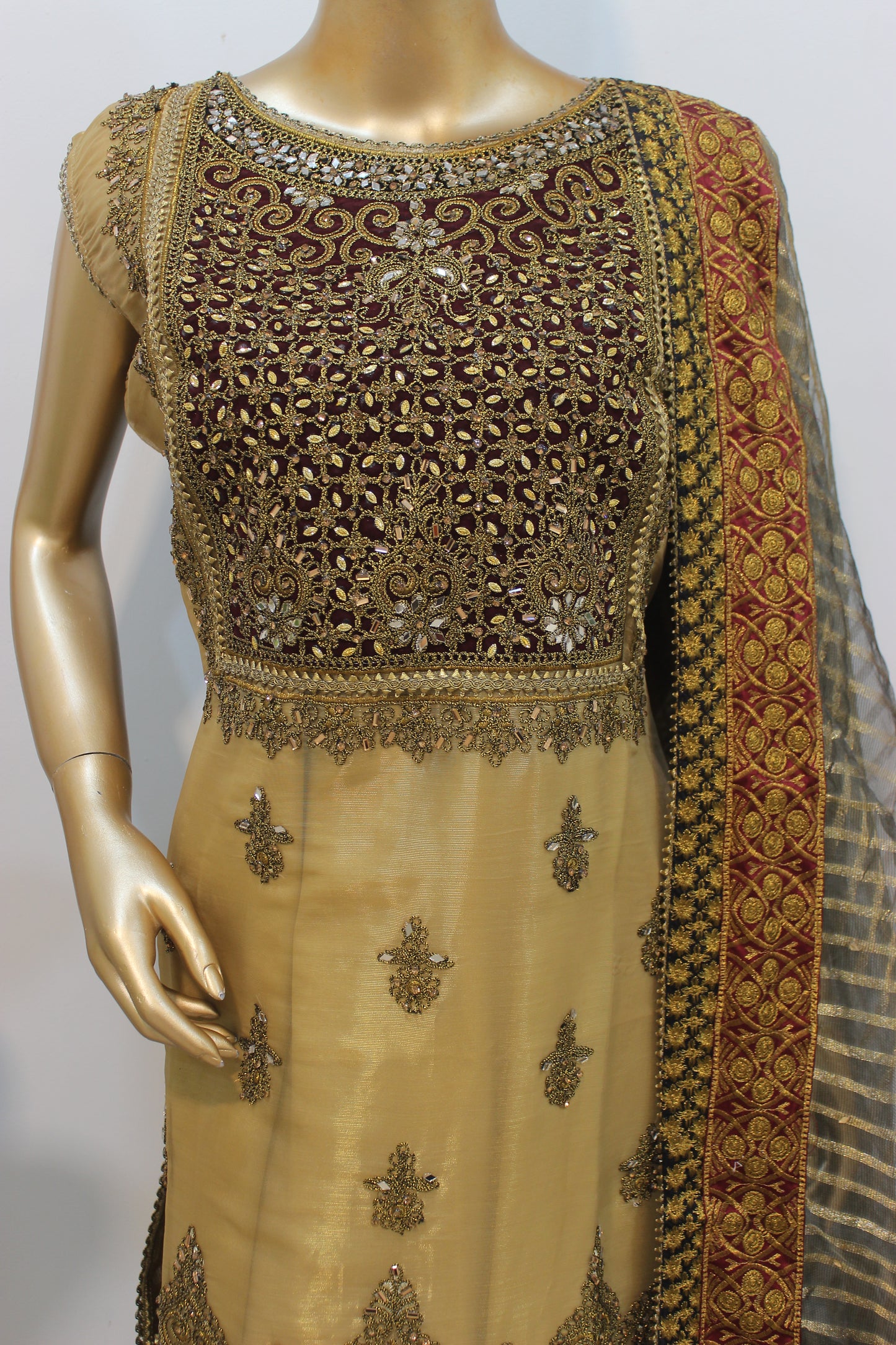 Mehsori Kurti β 3PC Semi-Stitched Signature Set