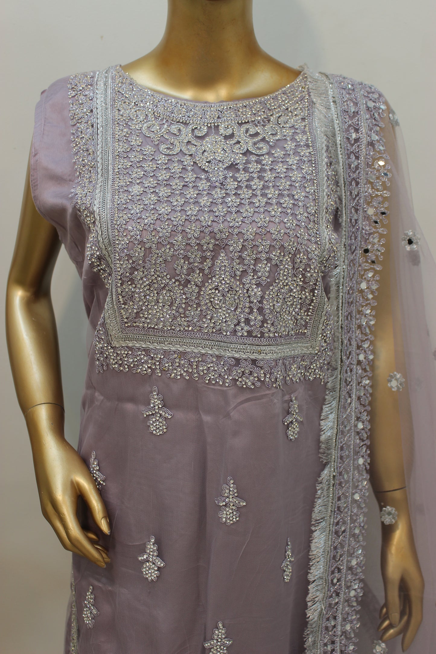 ✨ Hijar Plazo – 3PC Stitched