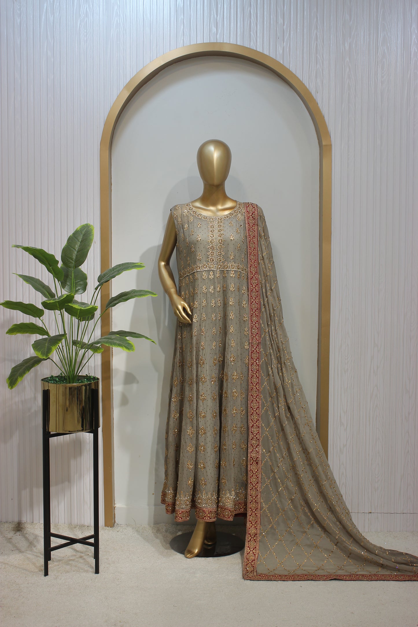 π Square Long Maxi β 4 Piece Luxury Ensemble