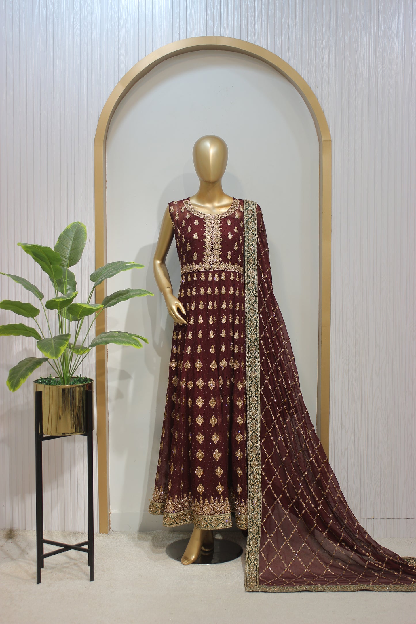 π Square Long Maxi β 4 Piece Luxury Ensemble