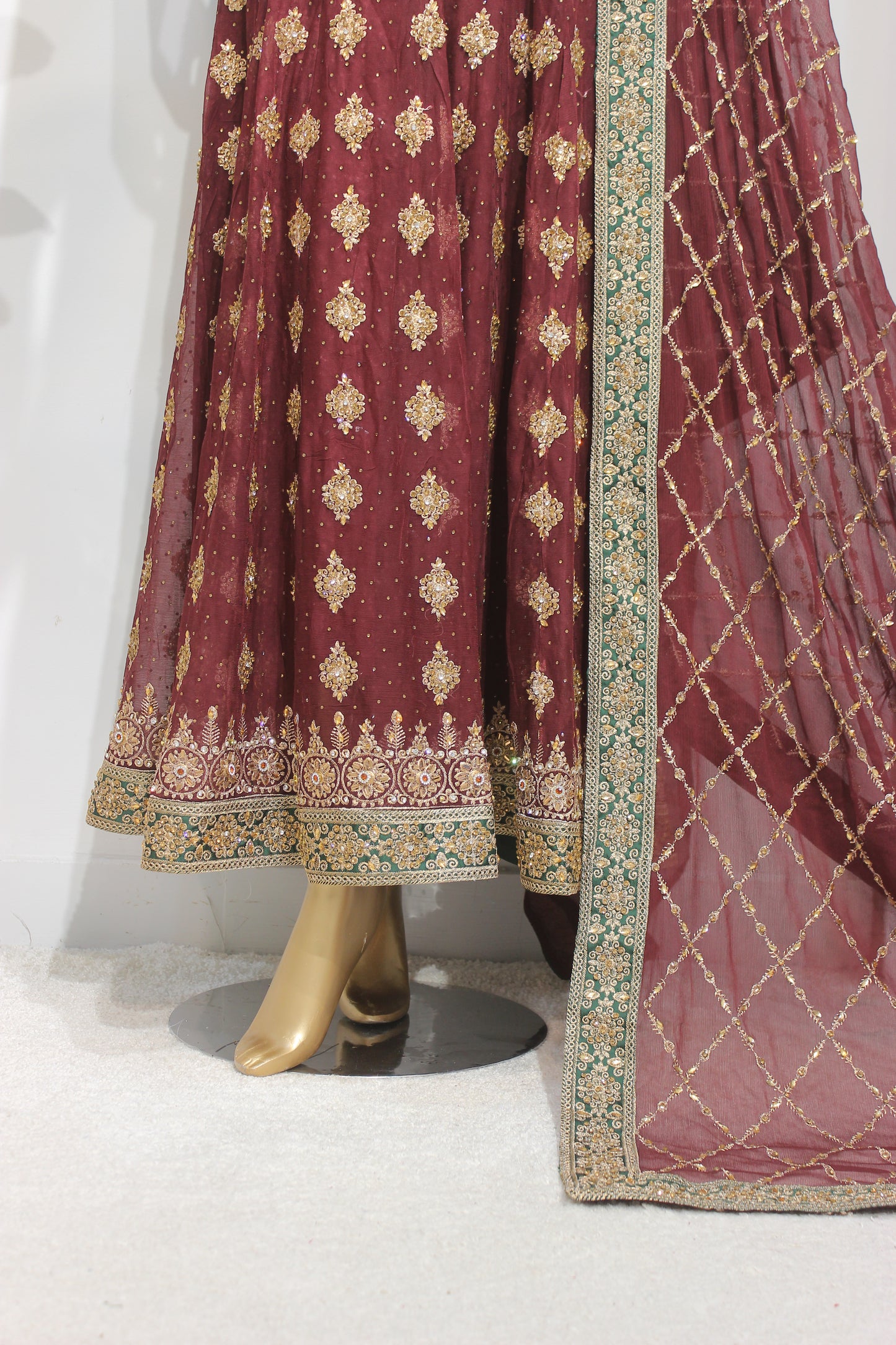 π Square Long Maxi β 4 Piece Luxury Ensemble