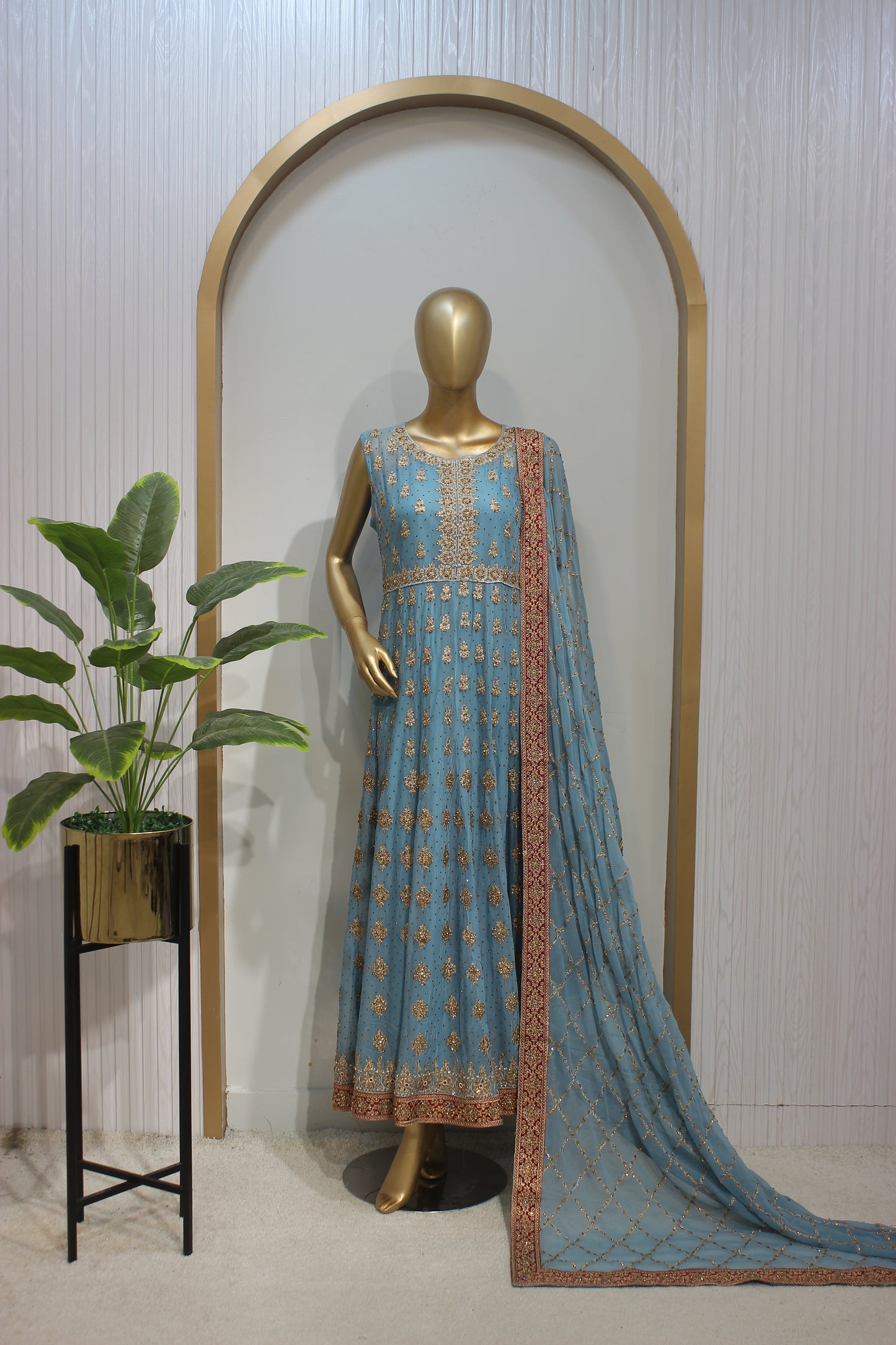 π Square Long Maxi β 4 Piece Luxury Ensemble