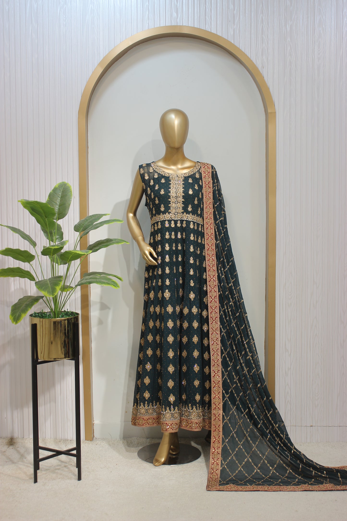 π Square Long Maxi β 4 Piece Luxury Ensemble