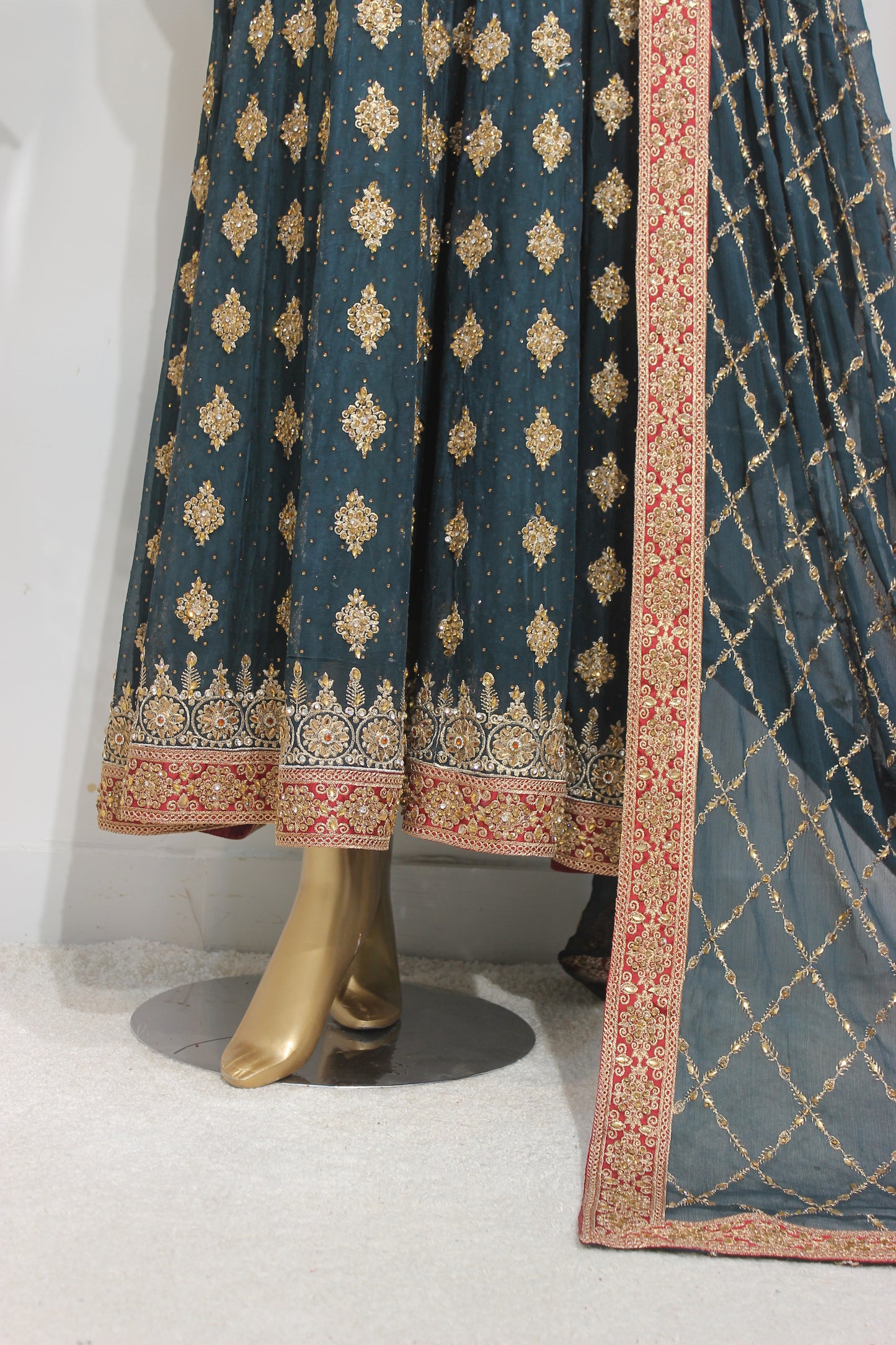 π Square Long Maxi β 4 Piece Luxury Ensemble