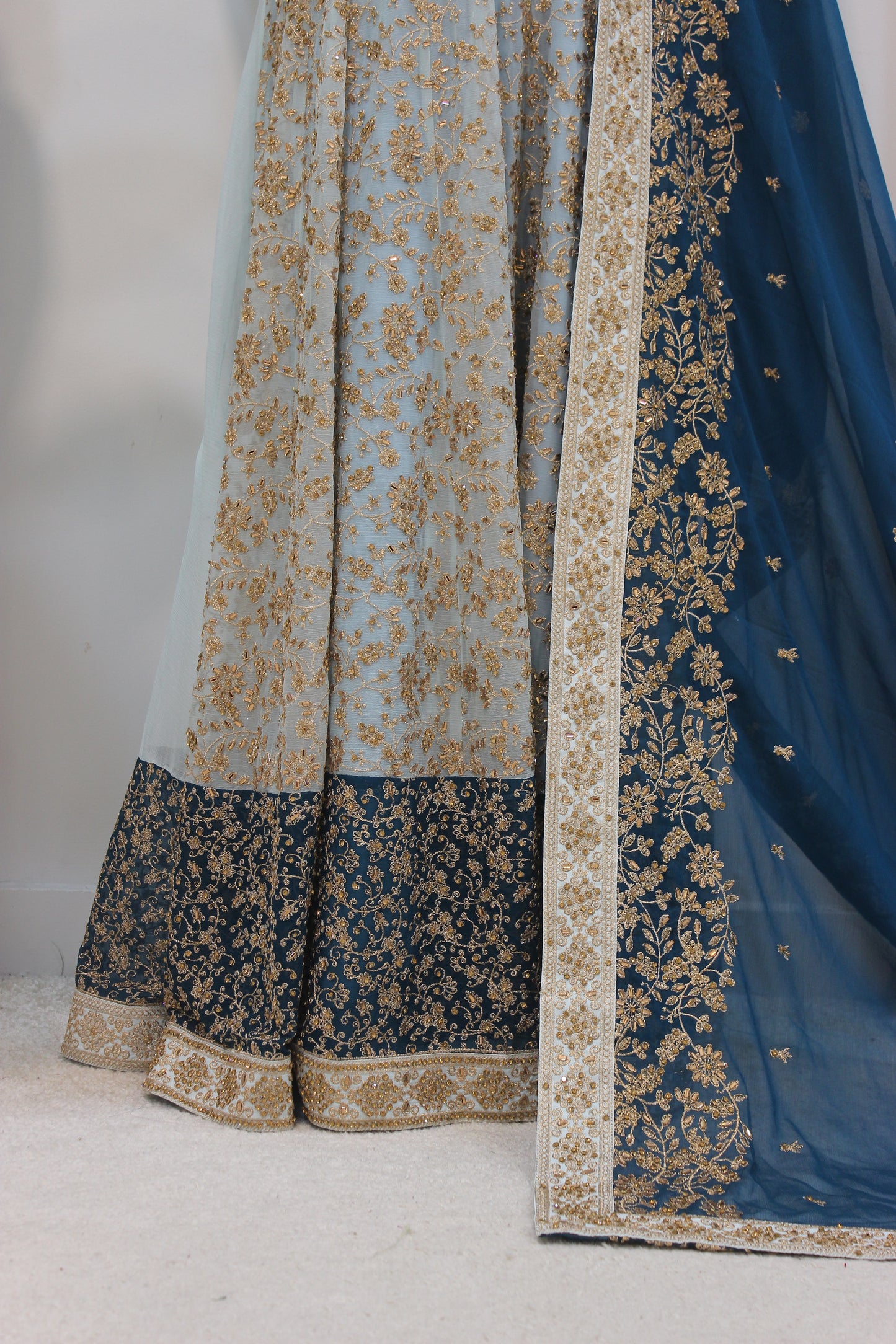 Jhankar Maxi ✨ Crinkle Chiffon Elegance