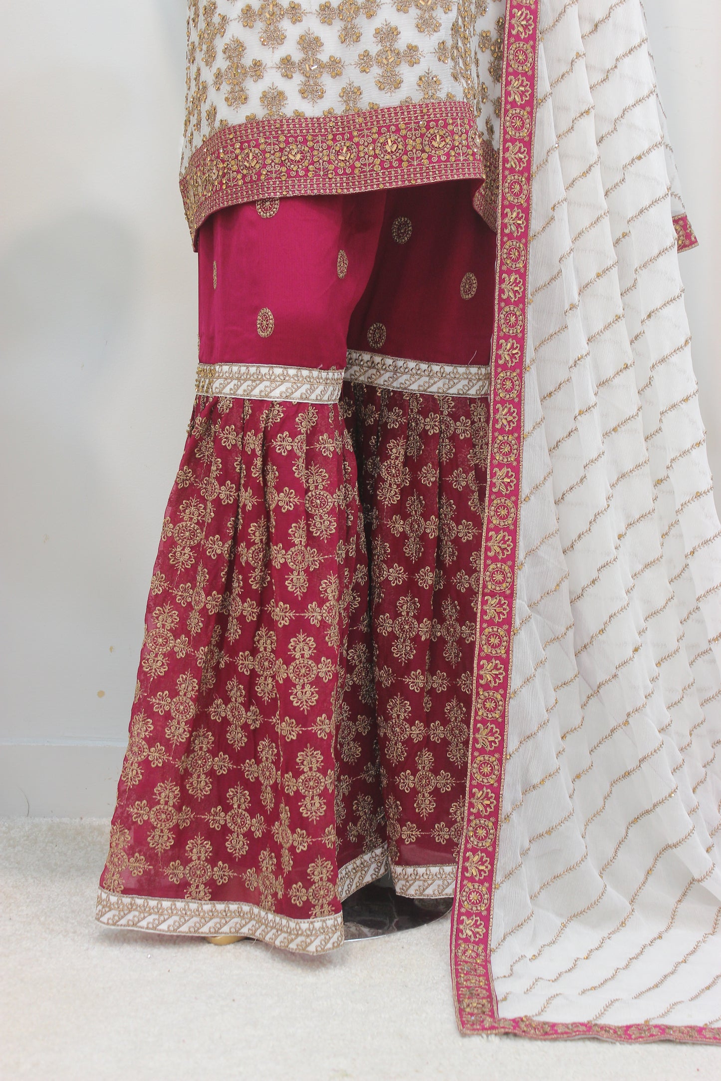 💫 Makri Gharara – 3PC Stitched 💫