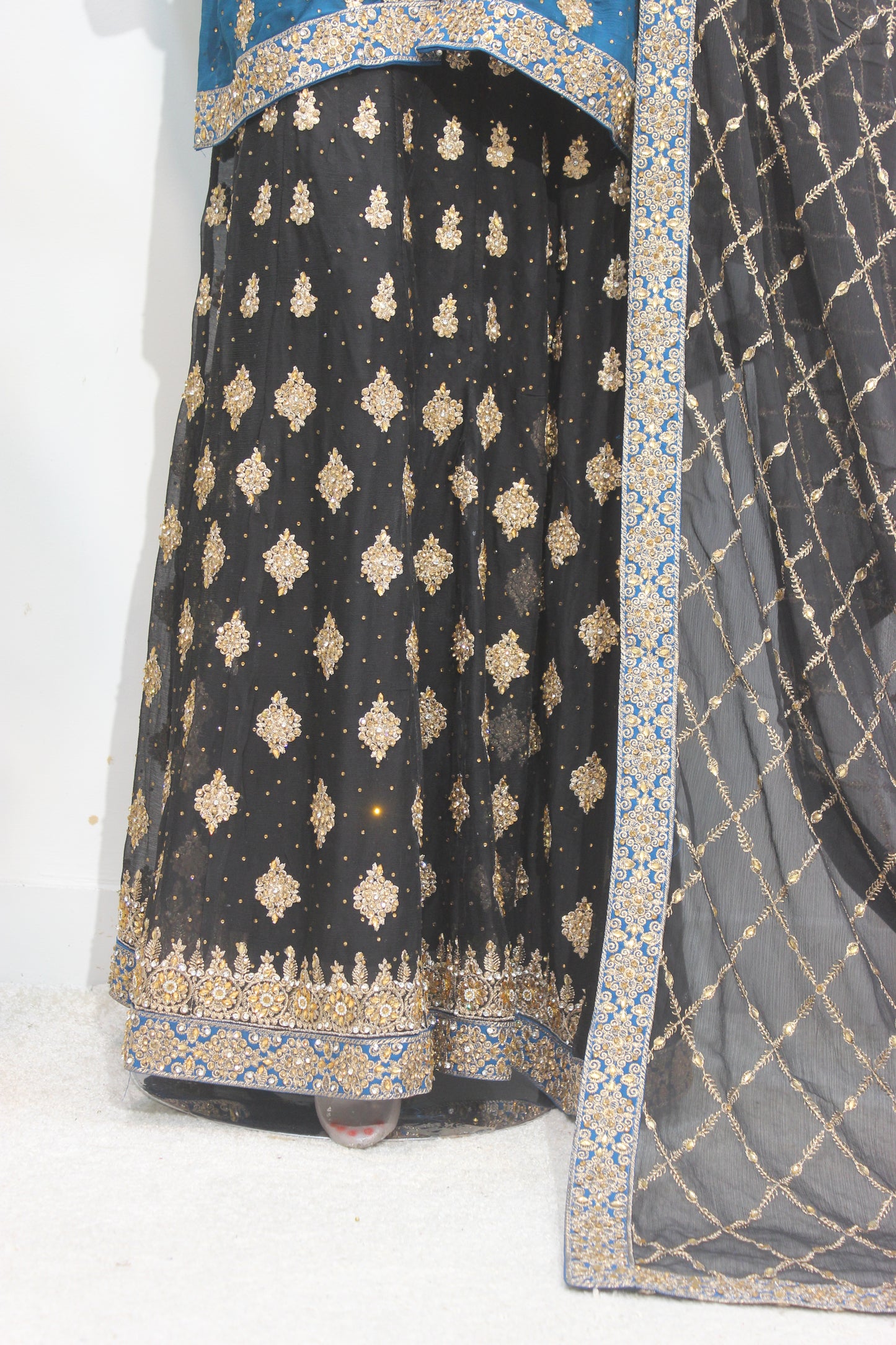 šø Square Lehenga ā Luxury Semi-Stitched