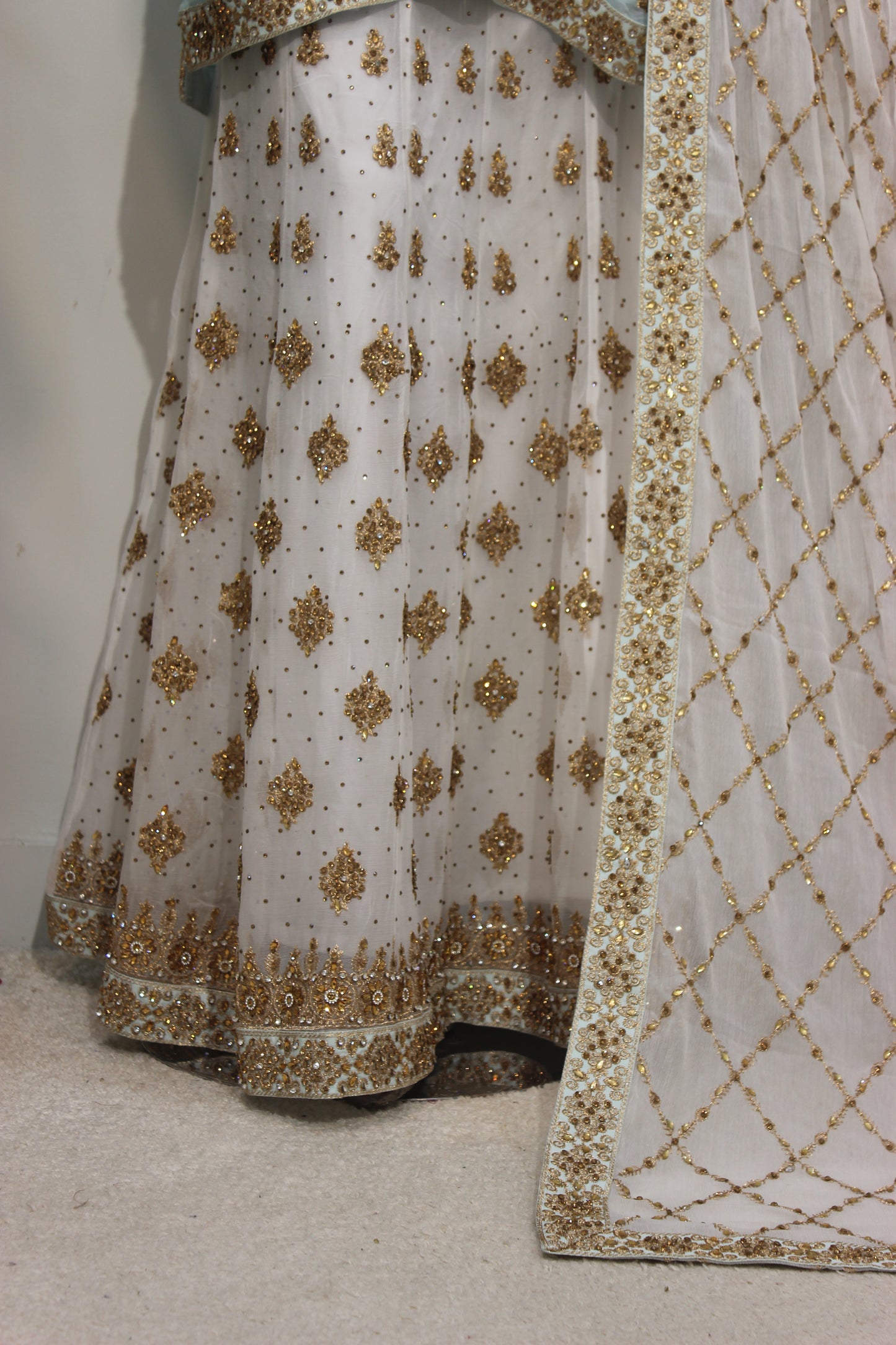 šø Square Lehenga ā Luxury Semi-Stitched