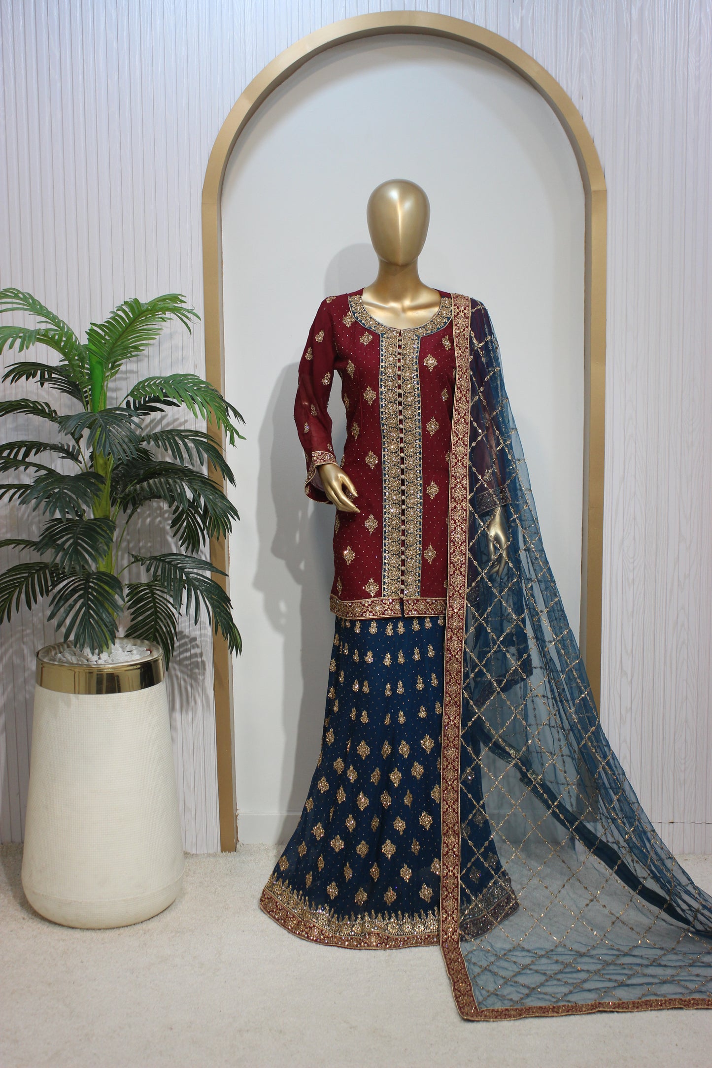 Square Lehenga
