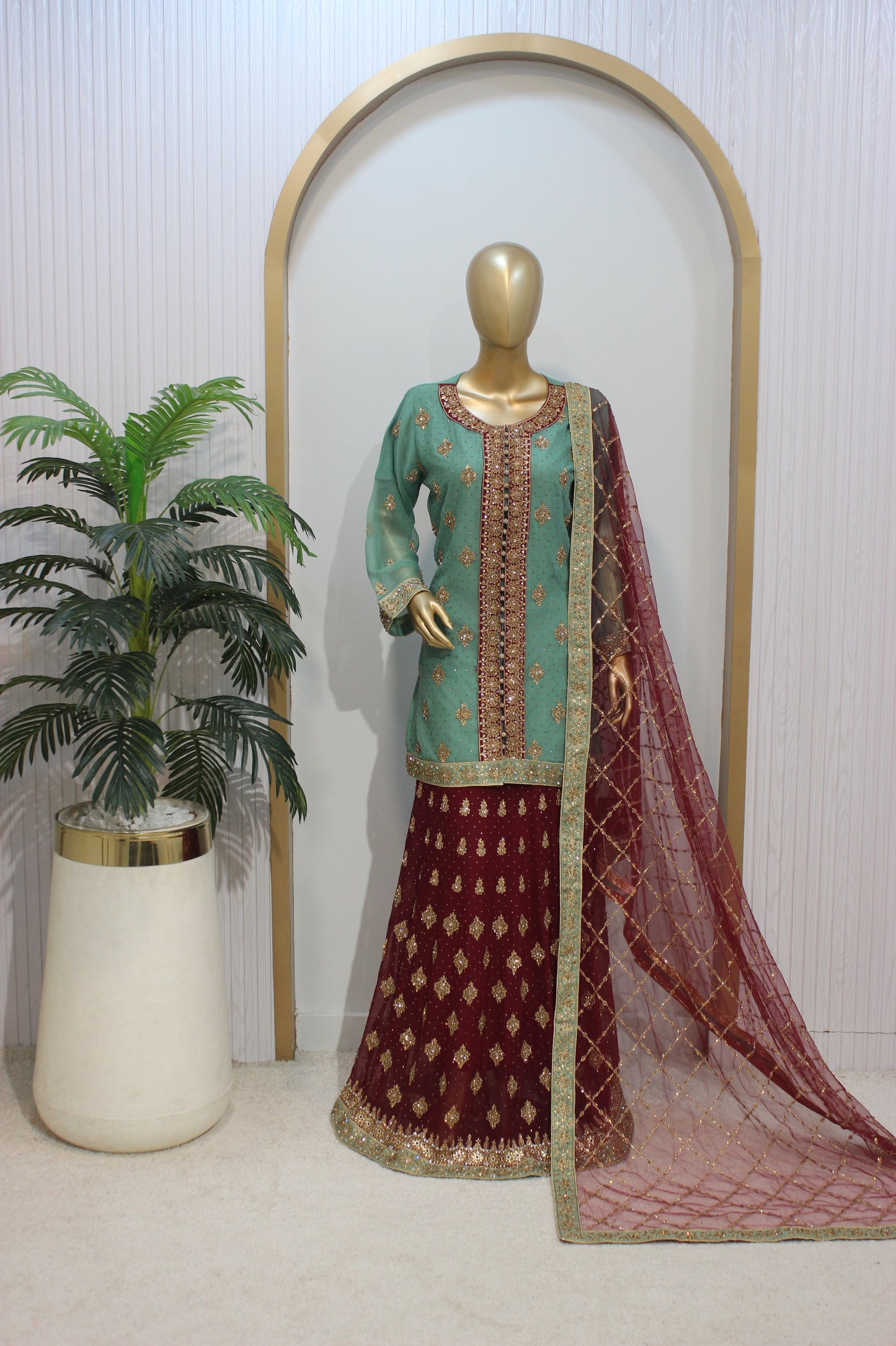 Square Lehenga