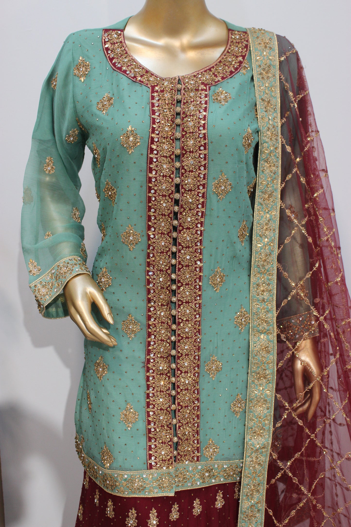 Square Lehenga