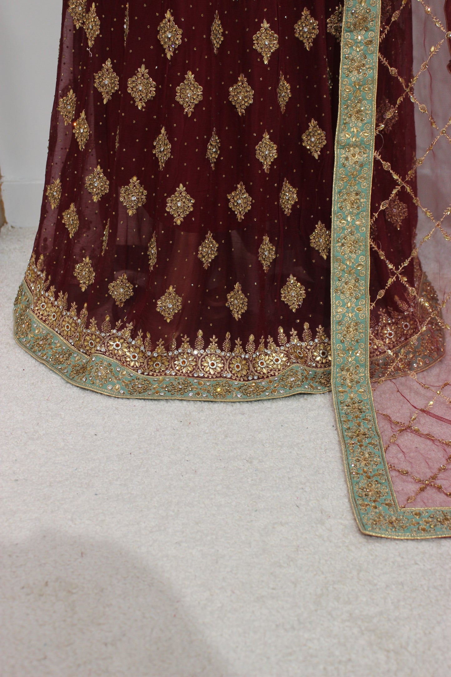Square Lehenga