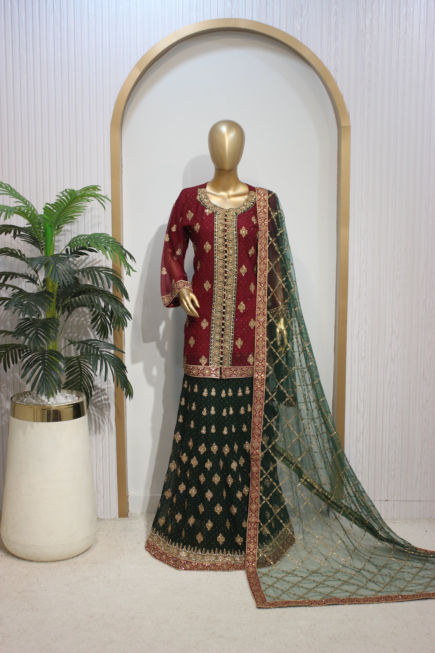Square Lehenga