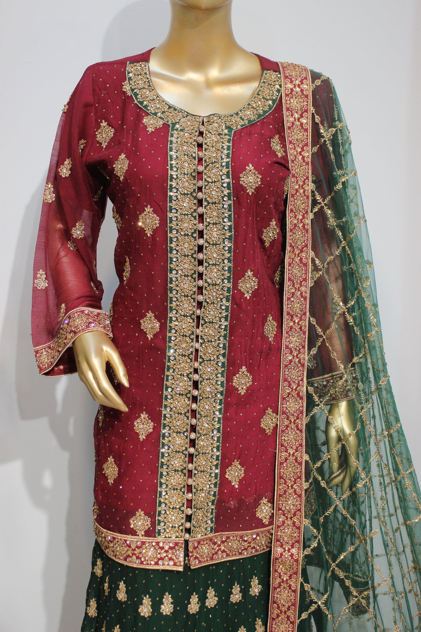 Square Lehenga