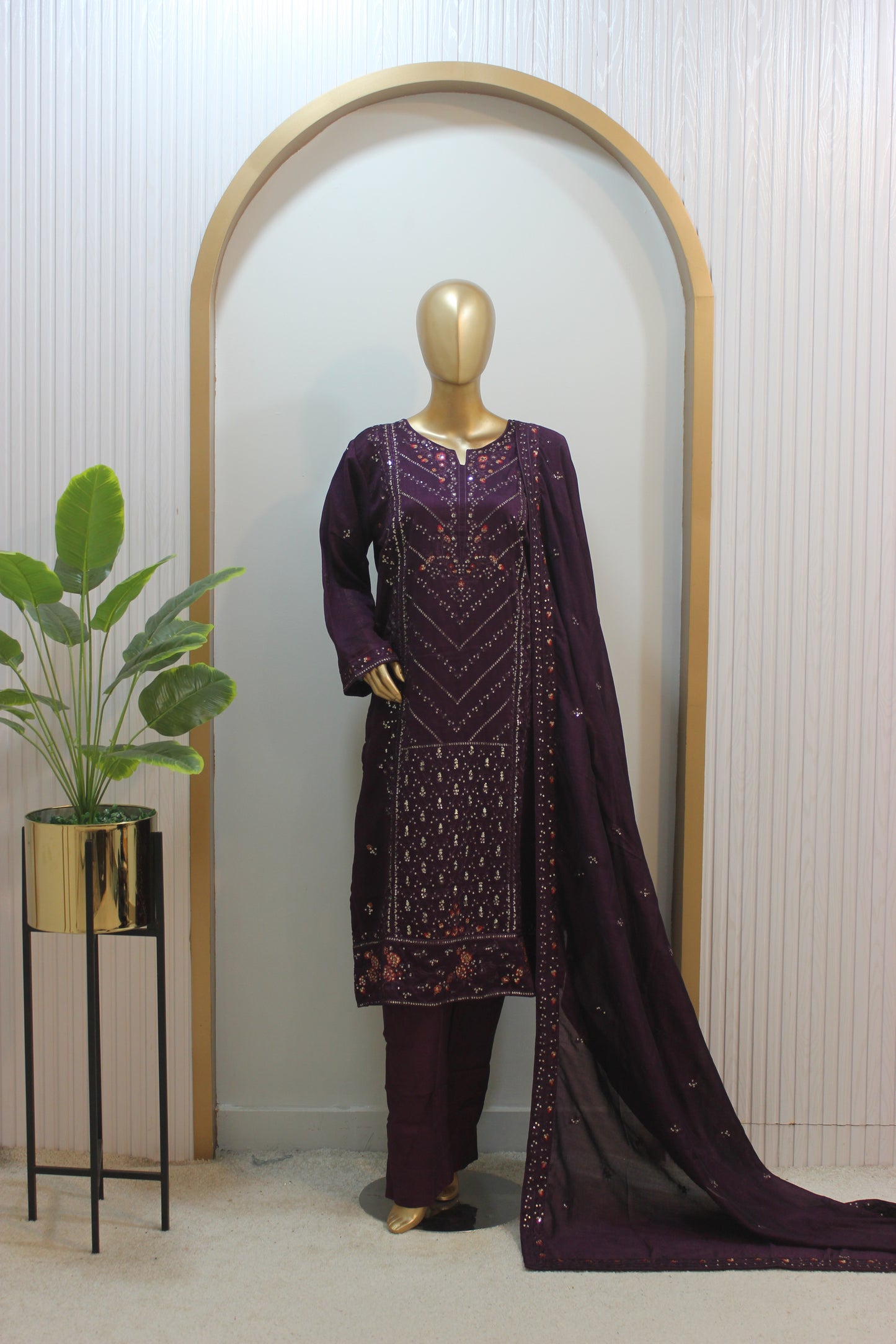 ✨ 3 Piece Stitched S/K – Premium Ready-to-Wear