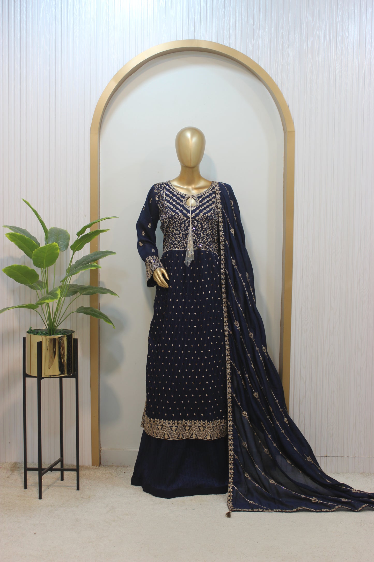 ✨ Chun Patti Lehenga – Signature Elegance in Raw Silk