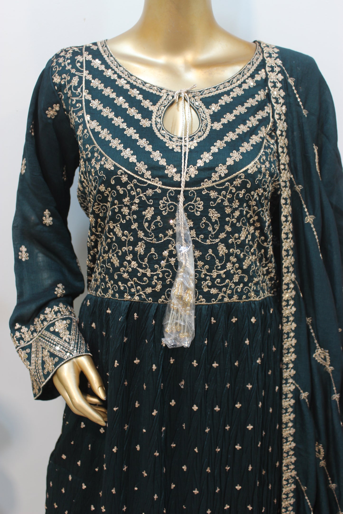 ✨ Chun Patti Lehenga – Signature Elegance in Raw Silk