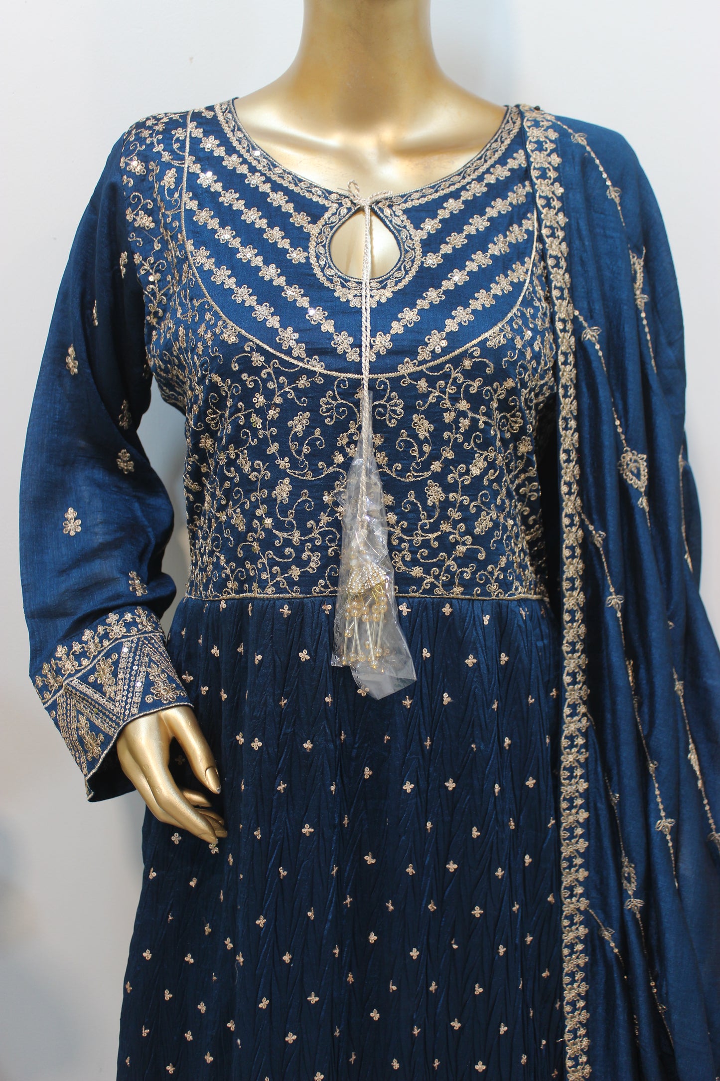 ✨ Chun Patti Lehenga – Signature Elegance in Raw Silk