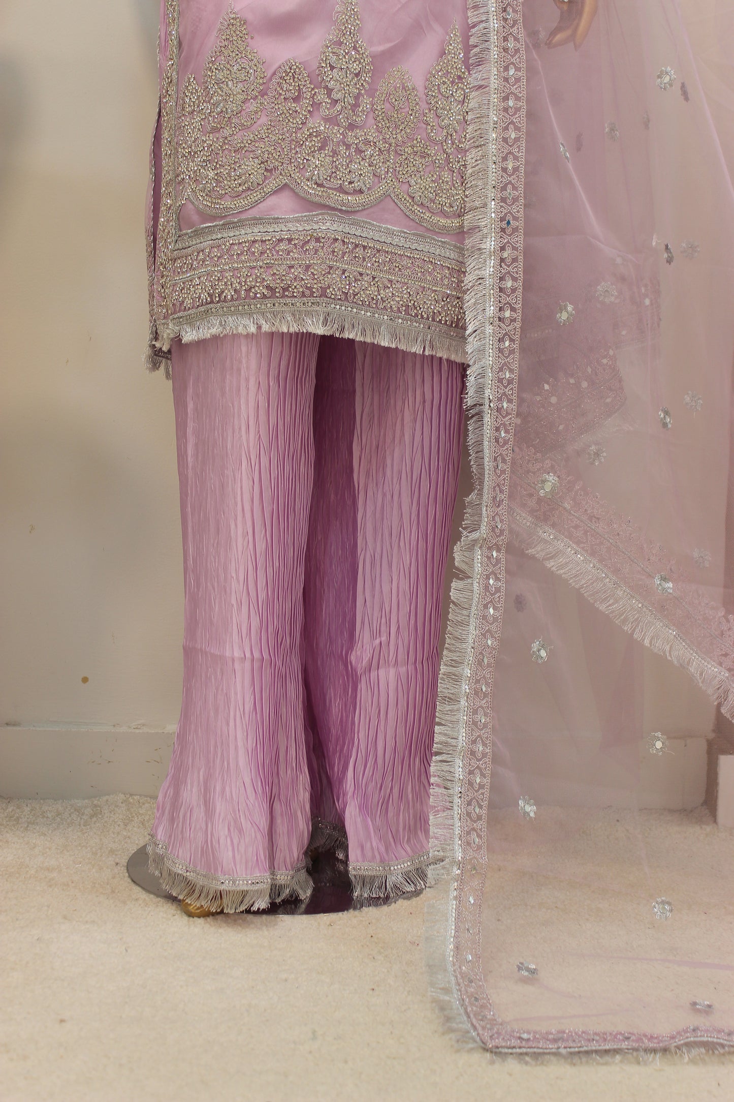 ✨ Hijar Plazo – 3PC Stitched