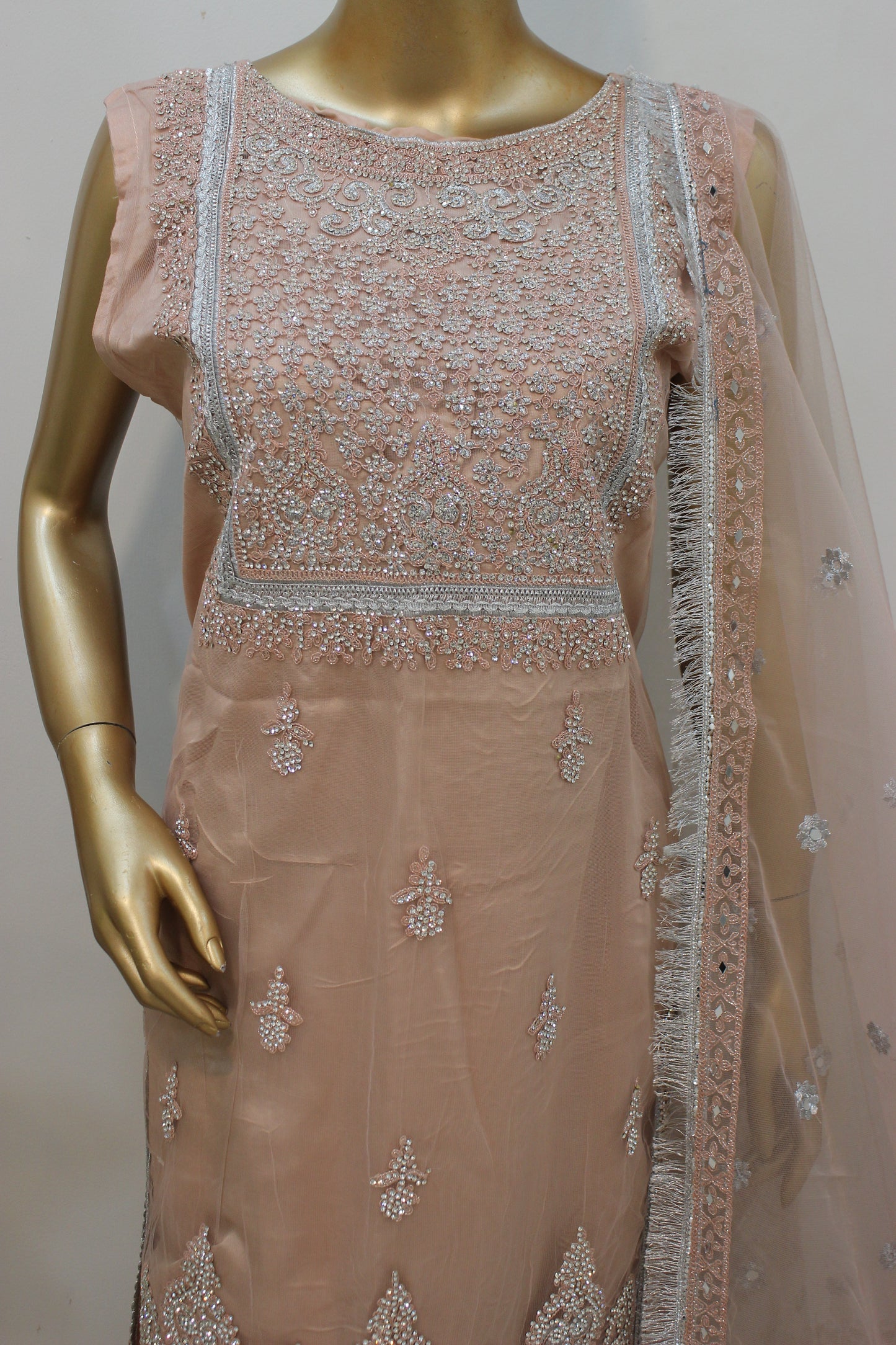 ✨ Hijar Plazo – 3PC Stitched