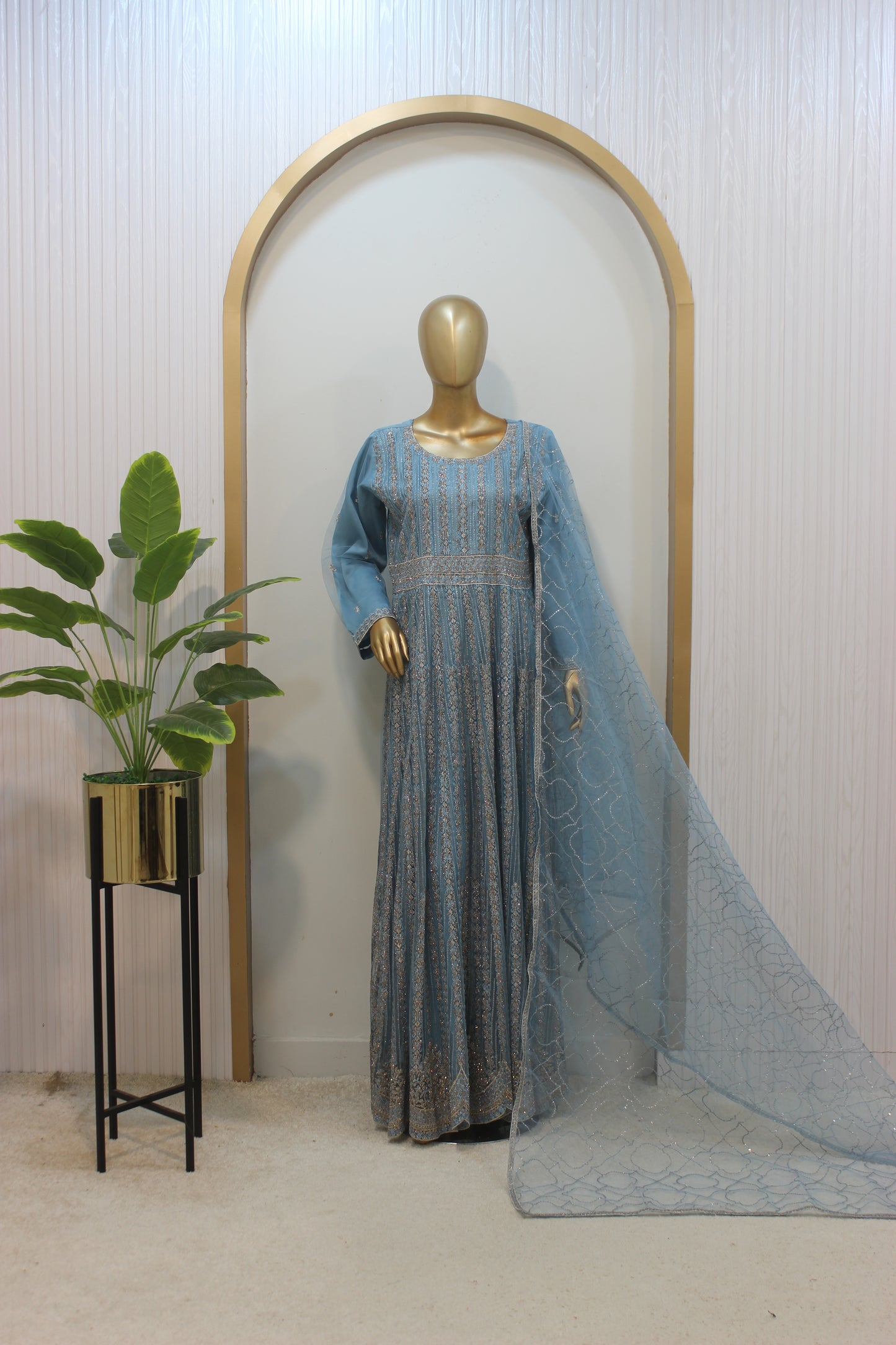 ✨ Chamkeli Long – Stitched Luxury Set ✨
