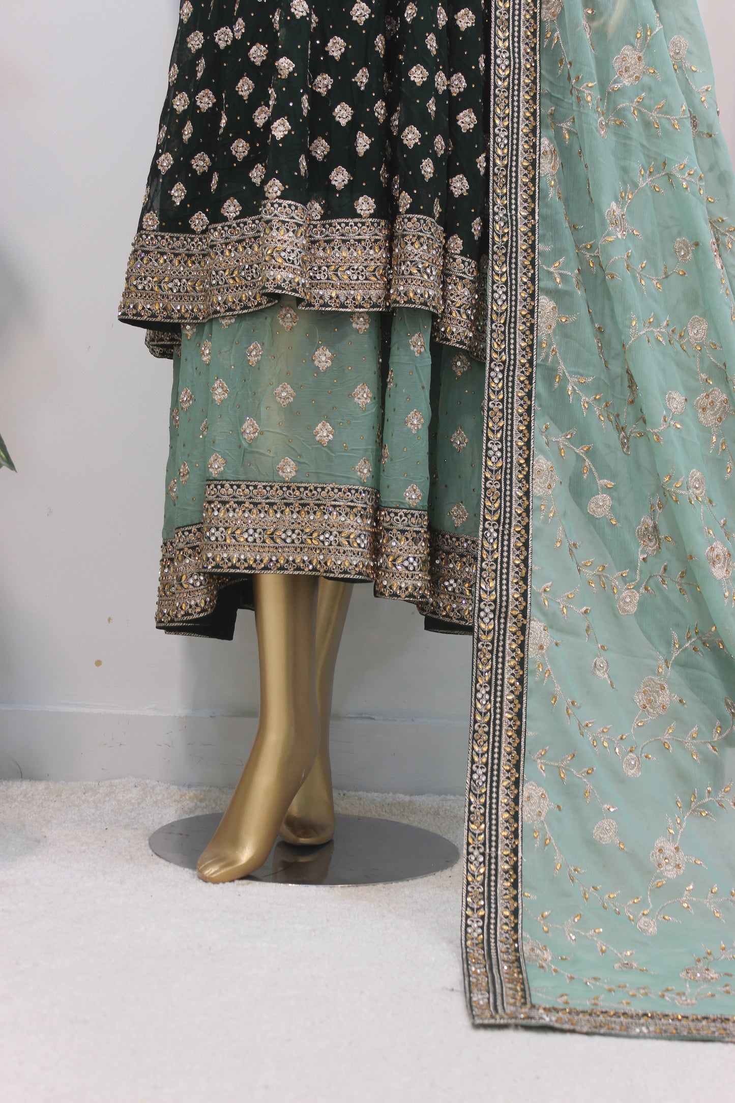 ✨ Double Step Frock – Premium 3PC Set ✨