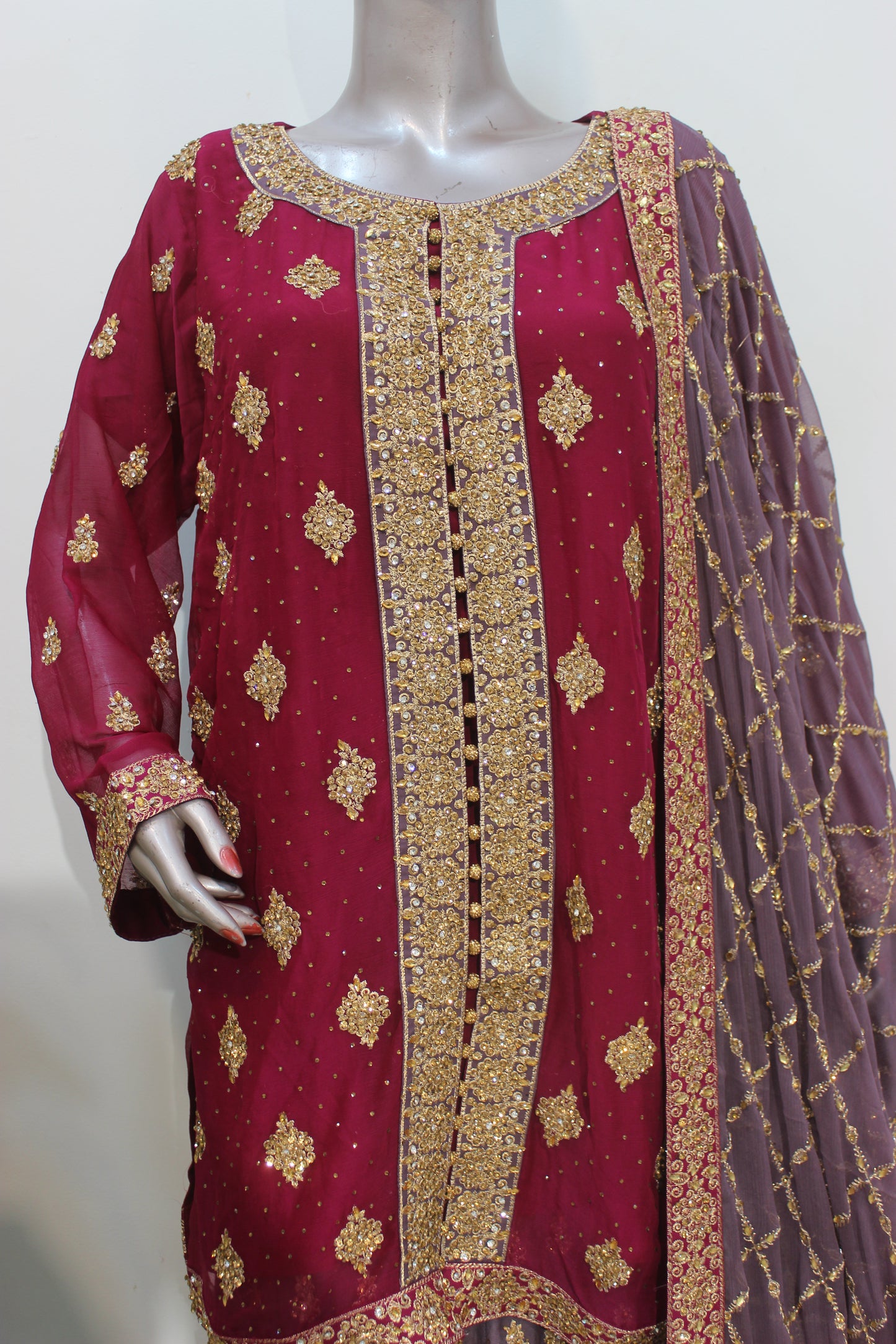 🌸 Square Lehenga – Luxury Semi-Stitched